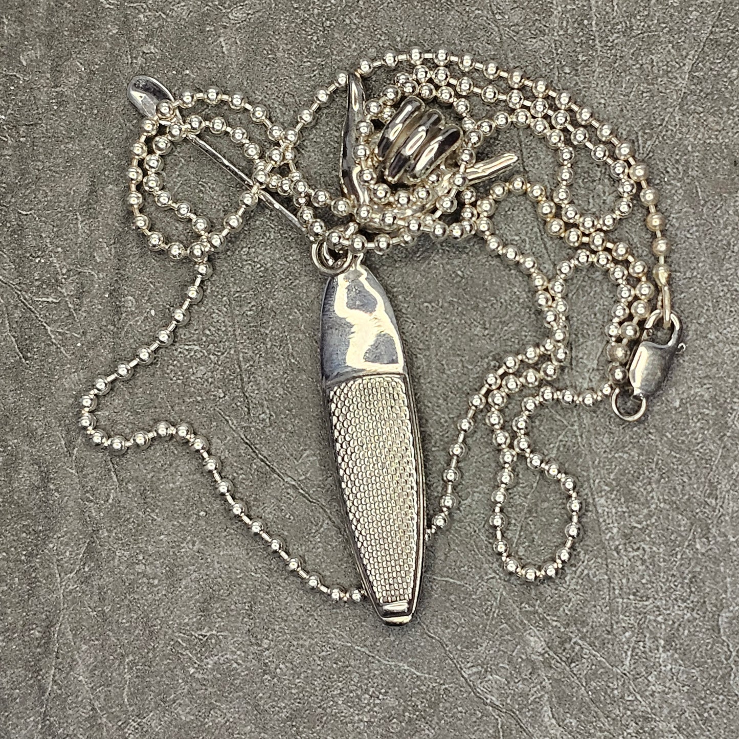 Shaka & SUP: Silver Necklace for Ocean Lovers!
